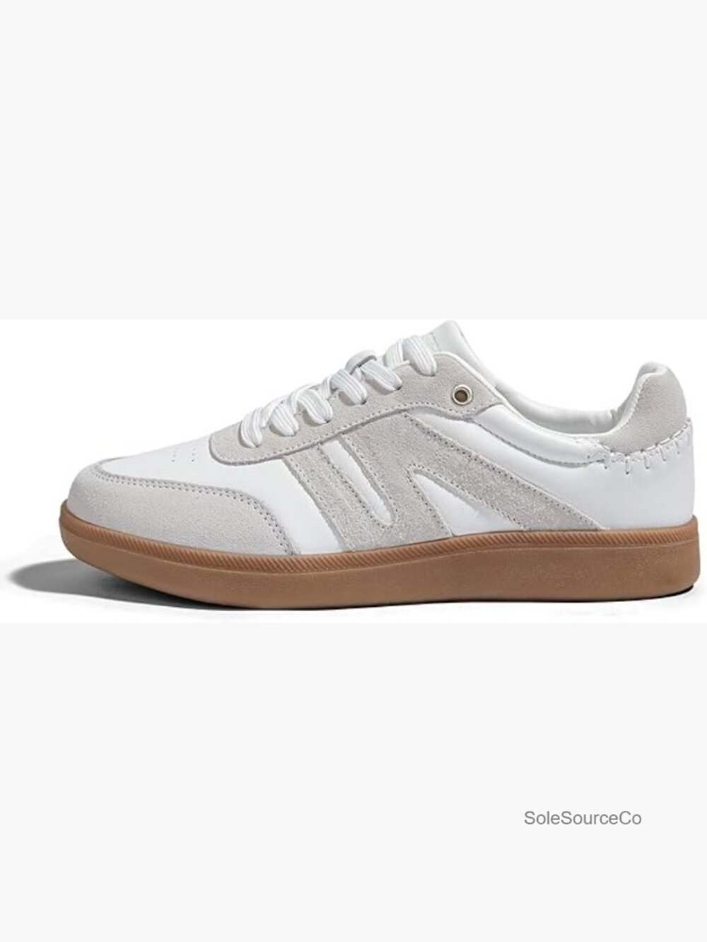 Women's Classic Retro Gum Sole Fashion Sneakers Tennis Walking